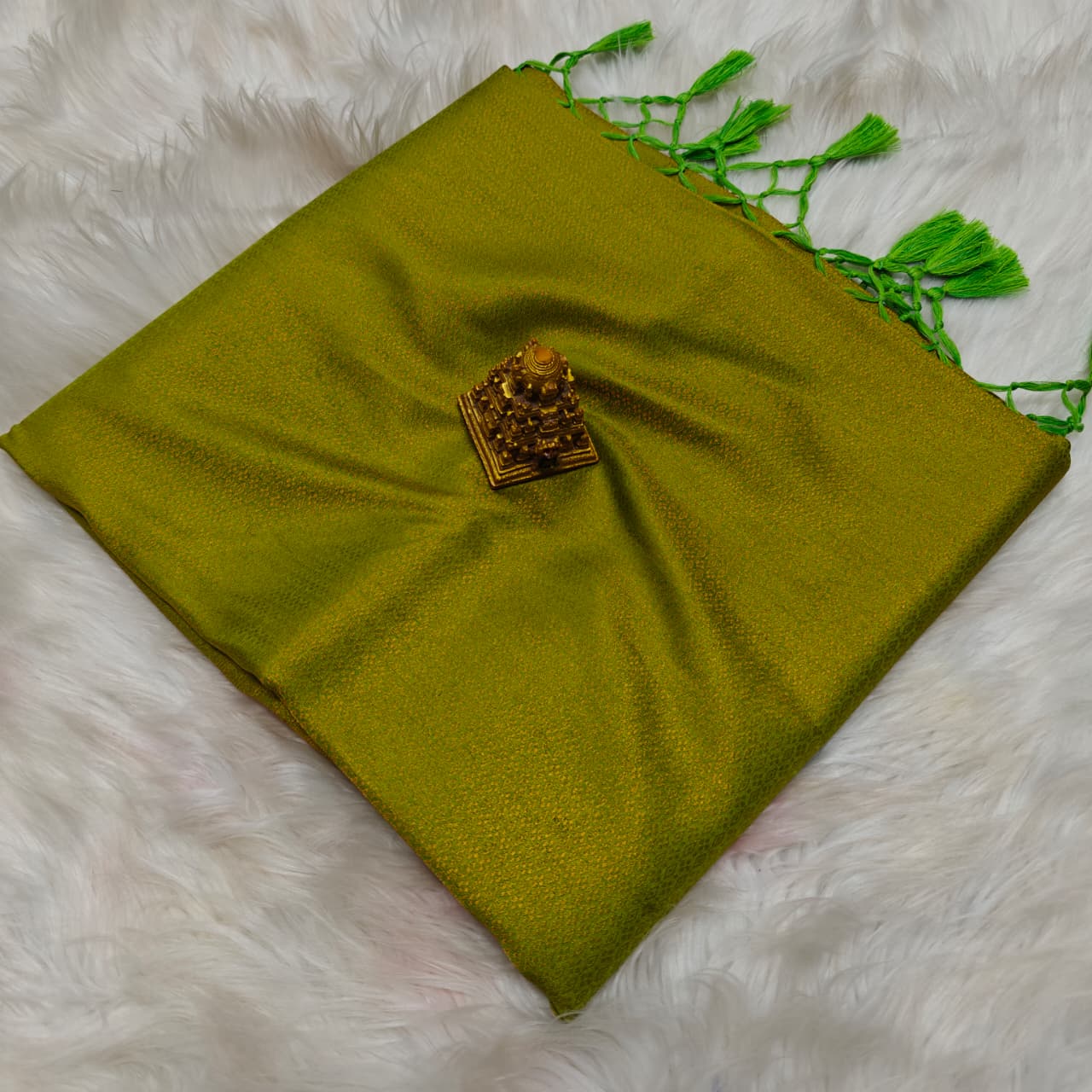 The Copper Softy sounds stunning Saree