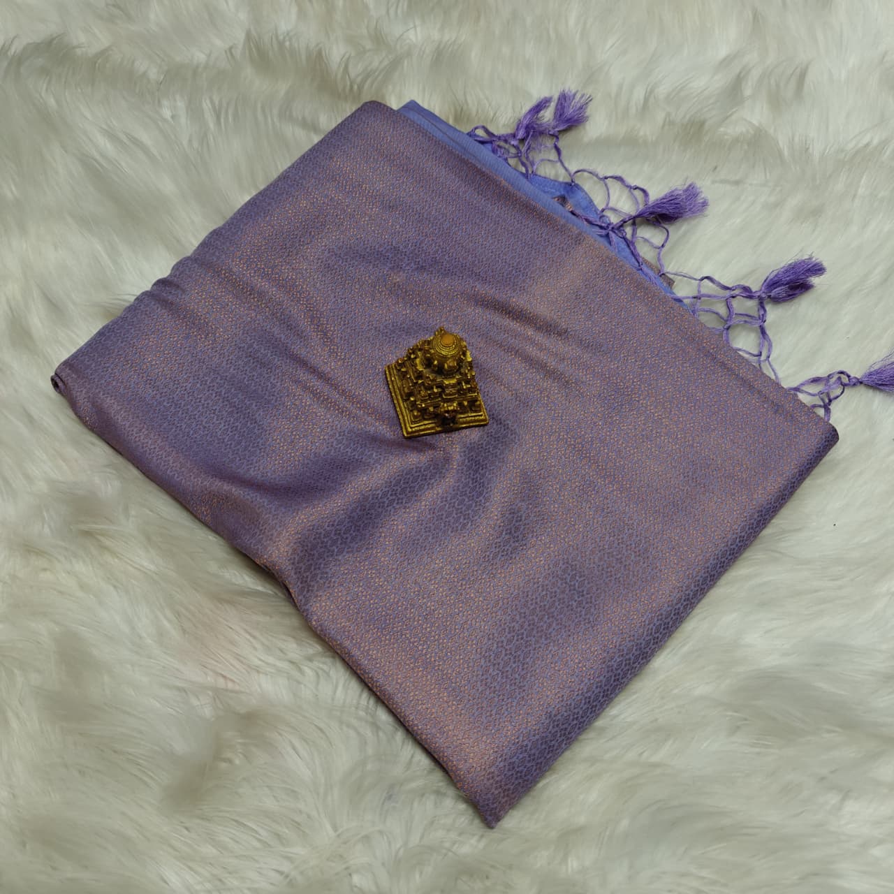 The Copper Softy sounds stunning Saree