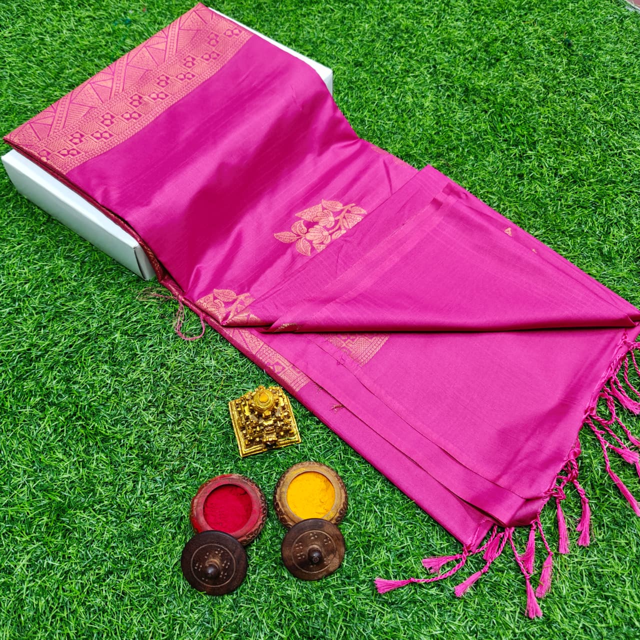 Luxurious soft silk saree