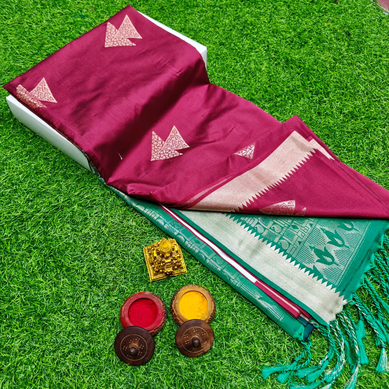 Luxurious soft silk saree