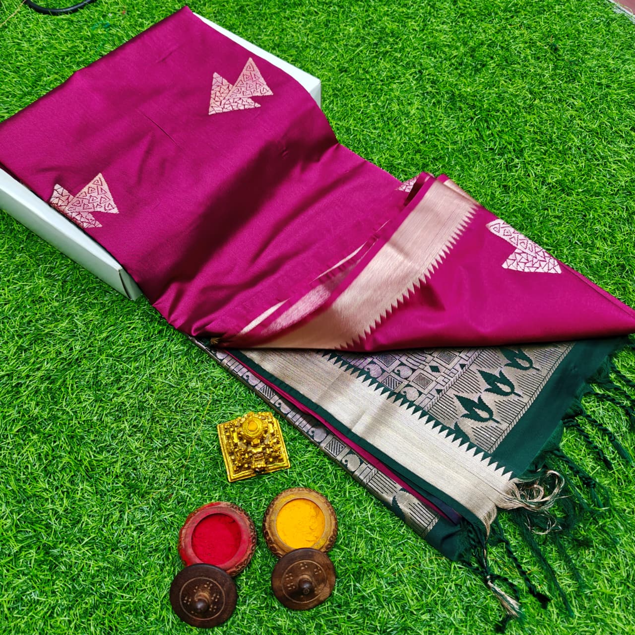 Luxurious soft silk saree