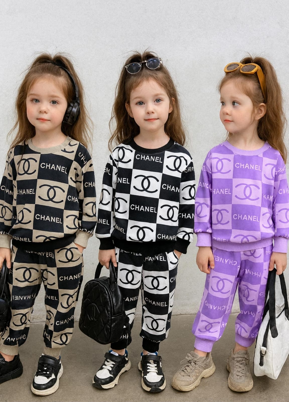 KIDS FULL SLEEVES BRANDED COORD SETS