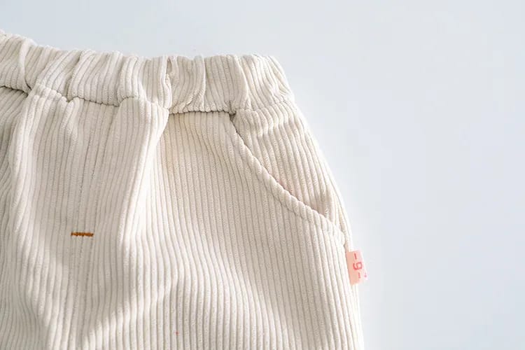 KIDS LONG SLEEVES FURR RABBIT PULLOVER TWO PC SET